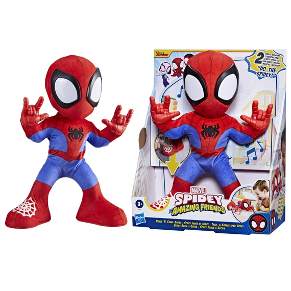 Marvel Pókember / Póki és csodálatos barátai / Póki/Spidey zenélő és mászó figura 26 cm