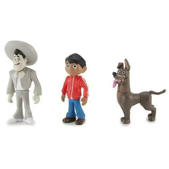 Disney Coco figura szett 3 darabos (Miguel / Ernesto De La Cruz / Dante )