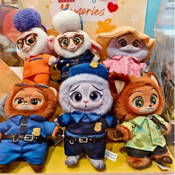 Disney Zootropolis – Állati nagy balhé öltöztethető  "zsákbamacska" plüss figura