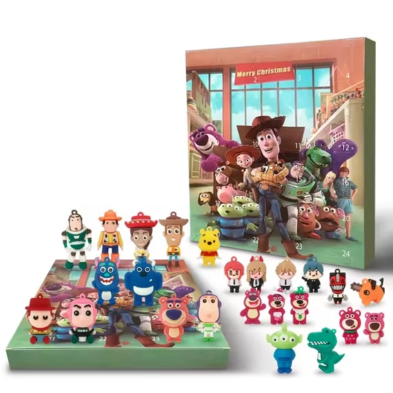 Disney Toy Story karrakteres figura naptár szett 24 darabos
