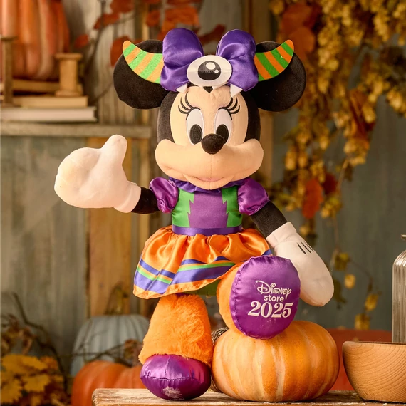 Disney Minnie egér "2025" Halloween plüss figura 38 cm