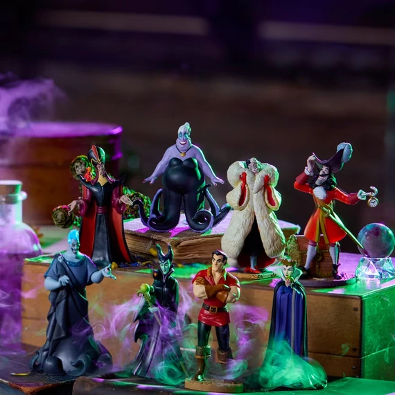 Disney gonosztevők  8 darabos figura szett 