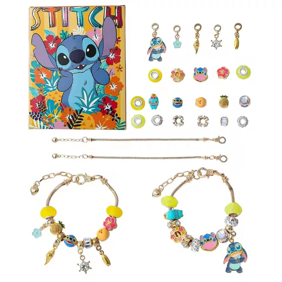 Disney Lilo és Stitch karrakteres ékszer naptár szett 24 darabos (nyár)