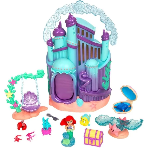 Disney Ariel  "Volt egyszer egy történet" tenger alatti palota 