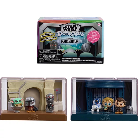 Disney Doorables Star Wars figurák dioráma díszdobozban "Mandalorian"