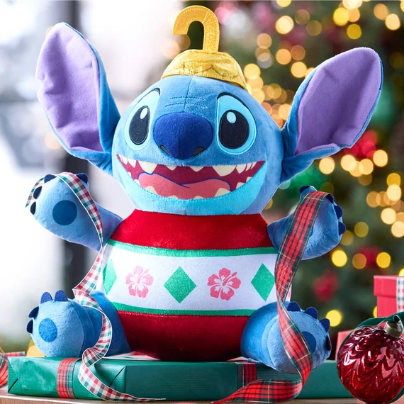 Disney Stitch Karácsonyi plüss figura 36 cm "2025"