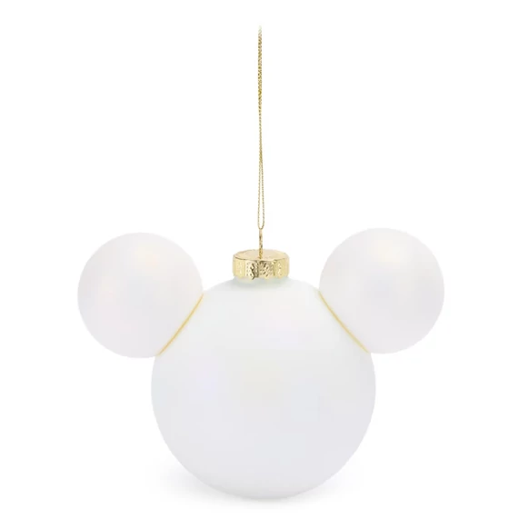 Disney Mickey egér ikon fehér golyó dísz 16 cm
