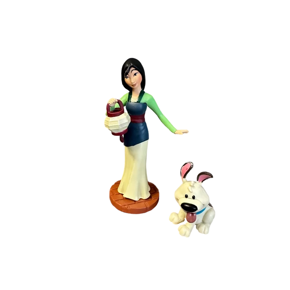 Disney Mulán hercegnő és barátja figura