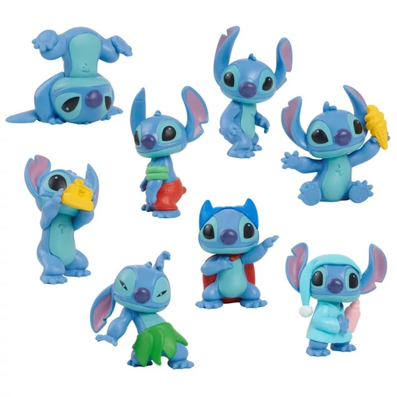 Disney Stitch és Lilo / Stitch figura szett 8 darabos