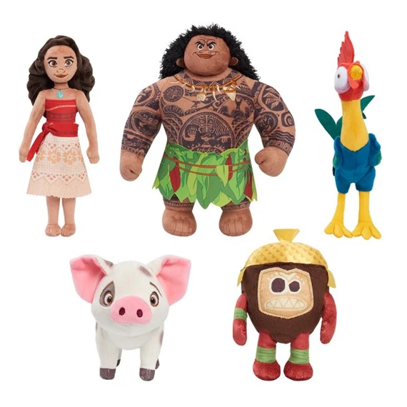 Disney Vaiana plüss figura szett 5 darabos 