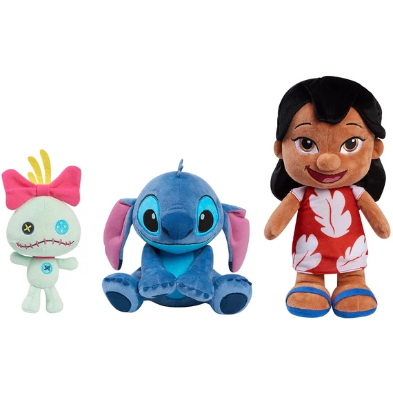 Disney Lilo&Stitch&Scrump 3 darabos plüss szett  