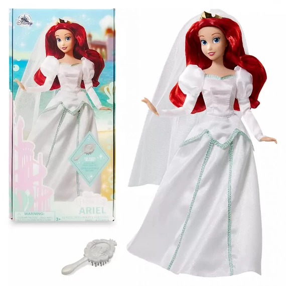 Disney esküvői ruhás Ariel hercegnő baba (Ariel A Kis Hableány)