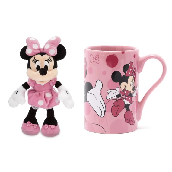 Disney Minnie egér bögre+plüss 483 ml/23 cm