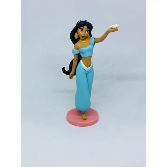 Disney Jázmin hercegnő madárkával figura 10 cm