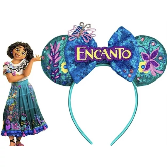 Disney Encanto csillogó hajráf