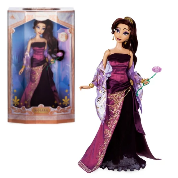 Disney Megara limitált kiadású 43 cm baba (Herkules 25. évforduló)