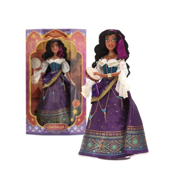 Disney Esmeralda limitált kiadású 43 cm baba (A Notre Dame-i toronyőr)