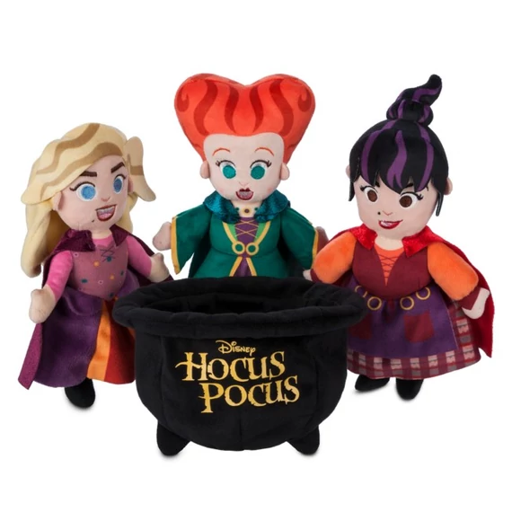 Disney Hókusz Pókusz plüss figura szett 4 darabos 