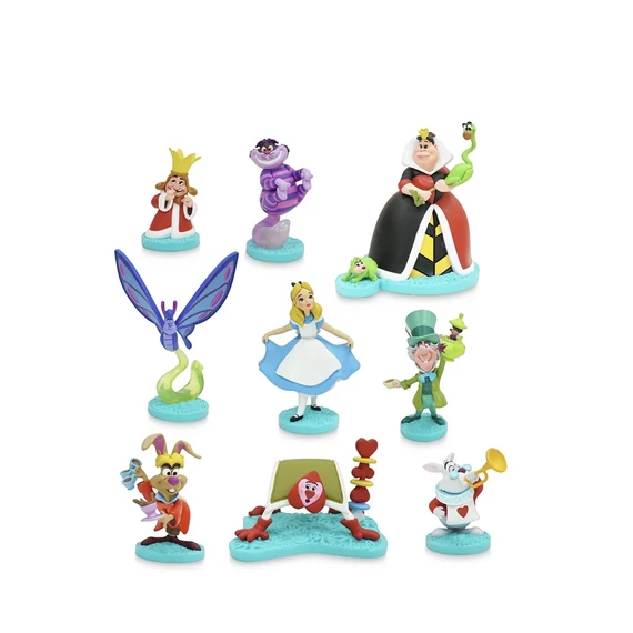 Disney Alice Csodaországban figura szett 9 darabos