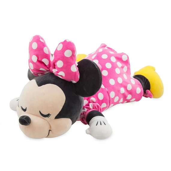 Disney Minnie egér pihe puha nagy alvó plüss figura (Cuddleez) 60 cm