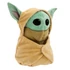 Kép 3/5 - Star Wars  Mandalorian  Baby  Grogu / Yoda plüss figura pólyában