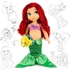 Kép 1/2 - Disney Ariel animator baba 39cm (hímzett)*ritka*