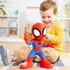 Kép 2/4 - Marvel Pókember / Póki és csodálatos barátai / Póki/Spidey zenélő és mászó figura 26 cm