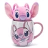 Kép 2/4 - Disney Lilo és Stitch / Angel bögre + plüss 535 ml