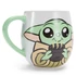 Kép 4/4 - Disney SW / Mandolorian / Grogu / Yoda nagy bögre+plüss 535 ml