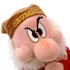Kép 2/3 - Disney Hófehérke és a hét törpe / Morgó plüss figura 70 cm