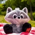 Kép 3/4 - Disney Pocahontas / Meeko plüss figura óriás fülekkel és "nagy lábbal"