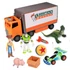 Kép 1/8 - Disney Toy Story Buzz, Woody figura sok kiegészítővel mozgó teherautóval játékszett 