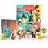Kép 1/7 - Disney Pixar mesekönyv 10 darab figurával és játszószőnyeggel angol nyelvű