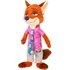 Kép 3/5 - Disney Zootropolis – Állati nagy balhé 2. / Nick Wilde plüss figura 36 cm (hangok,kifejezések)