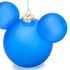 Kép 2/4 - Disney Mickey egér ikon kék golyó dísz 16 cm