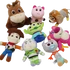 Kép 1/5 - Disney Toy Story plüss figura szett (2in1 plüss/kulcstartó, táskadísz) 8 darab  
