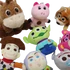 Kép 2/5 - Disney Toy Story plüss figura szett (2in1 plüss/kulcstartó, táskadísz) 8 darab  