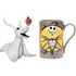 Kép 1/4 - Disney  Karácsonyi lidércnyomás - Rosszcsont Jack (Jack Skellington) nagy bögre 487 ml +plüss 