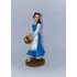 Kép 1/3 - Disney Belle hercegnő  figura 10 cm (kék csillogó ruhás)