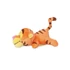 Kép 2/3 - Disney Micimackó / Tigris alvó plüss figura / mini babzsák  (Cuddleez)