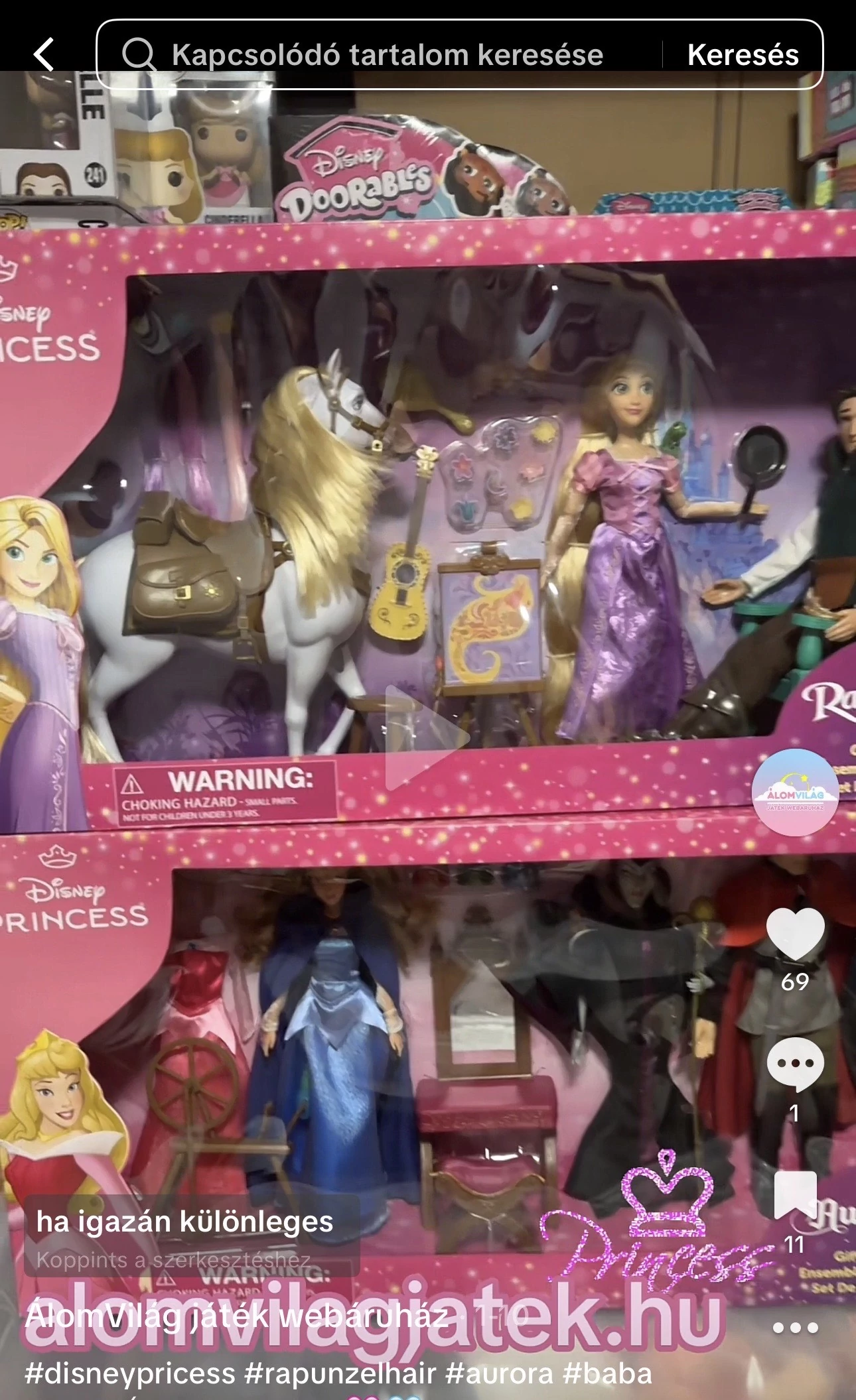 Nézd meg az ÁlomVilág Játék TikTok csatornáját is