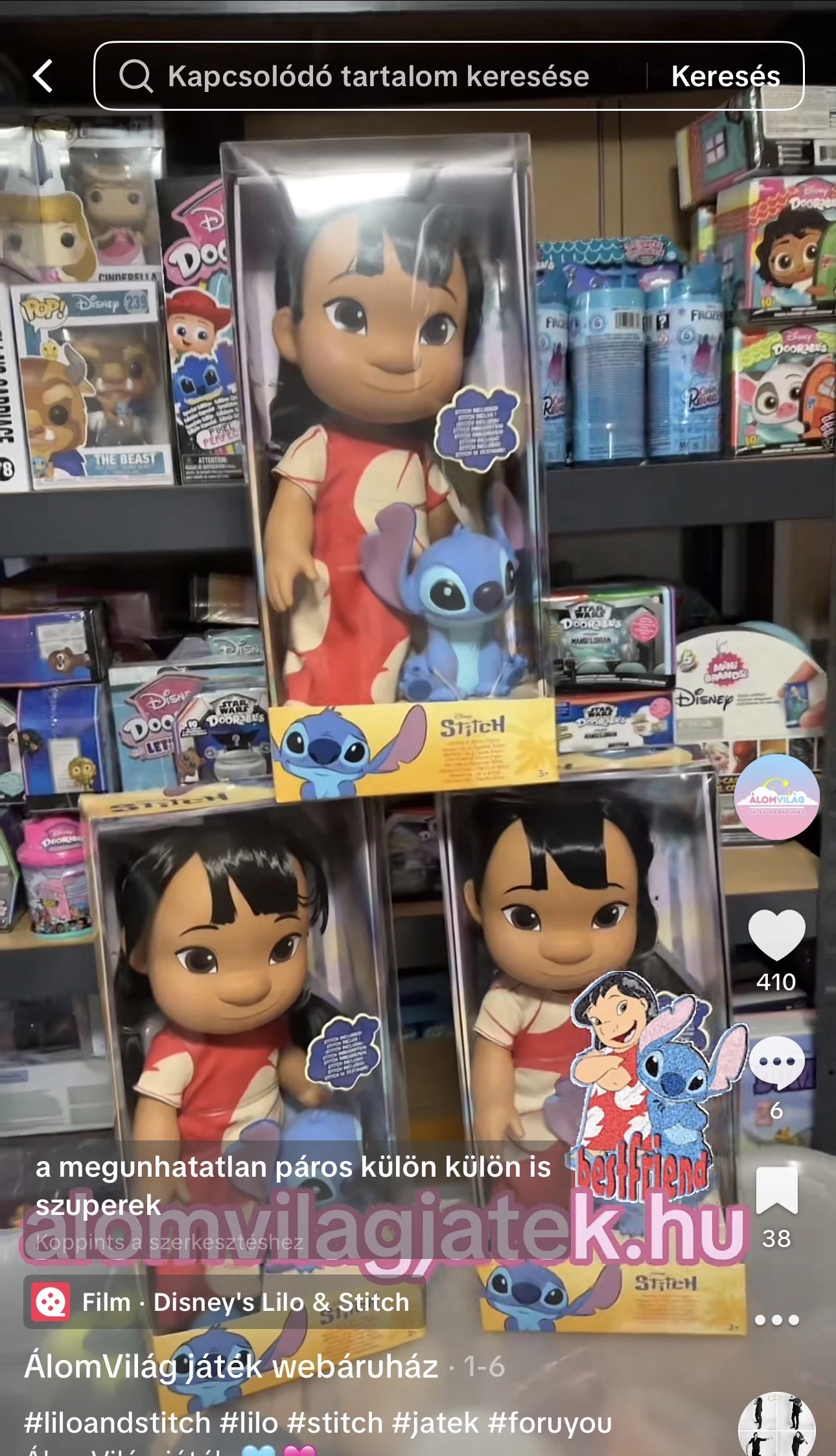 Nézd meg az ÁlomVilág Játék TikTok csatornáját is